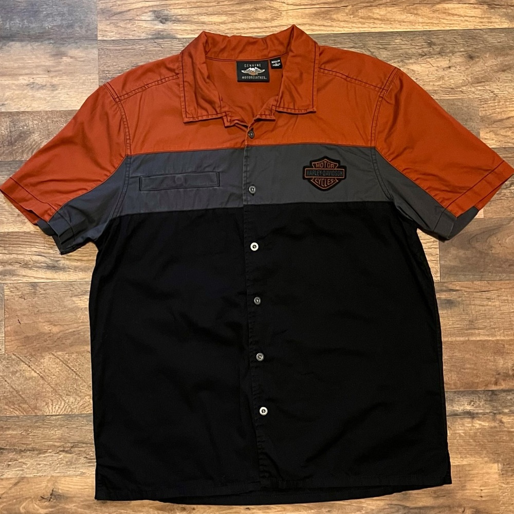 Harley Davidson | Copperblock Button Down Shirt